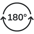 180° snúningur